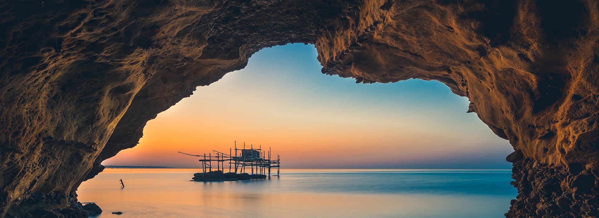 The Trabocchi on the Abruzzese sea